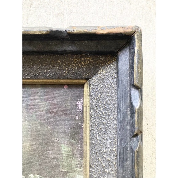 Early 20th-Century Original Framed Oil on Canvas Fruit Presentation Still Life - Picture 6 of 10